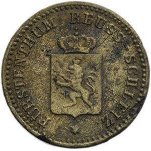 Germany, Principality of Reuss-Schleiz, Henrich LXII, Silber groschen Berlin 1846 A