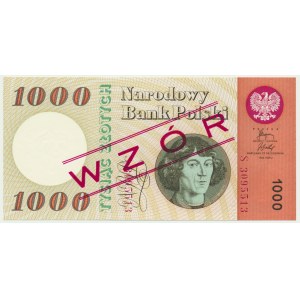 1,000 zloty 1965 - MODEL - S -.