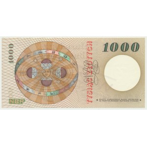 1,000 zloty 1965 - MODEL - S -.