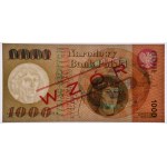 1,000 zloty 1965 - MODEL - S -.