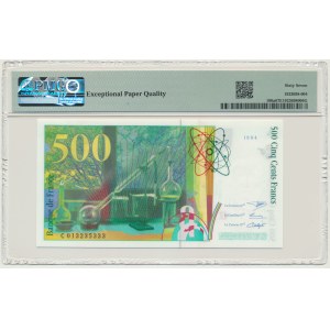 Francúzsko, 500 frankov 1994 - PMG 67 EPQ