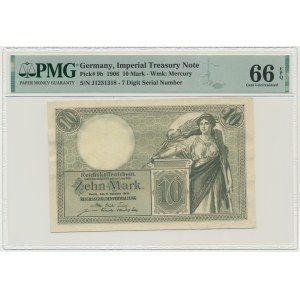 Germany, 10 Mark 1906 - PMG 66 EPQ