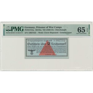 Germany, Kriegsgefangen Lagergeld - Oberkommando der Wehrmacht, 2 Mark (1939-45) - PMG 65 EPQ