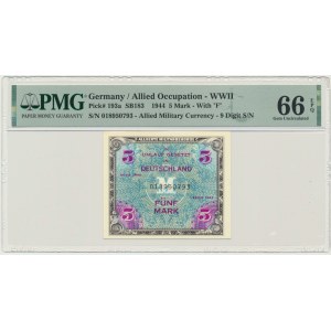 Germany, 5 Mark 1944 - PMG 66 EPQ
