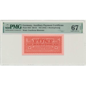 Germany, 5 Reichspfennig (1942) - PMG 67 EPQ