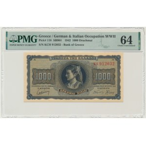 Griechenland, 1.000 Drachmen 1942 - PMG 64