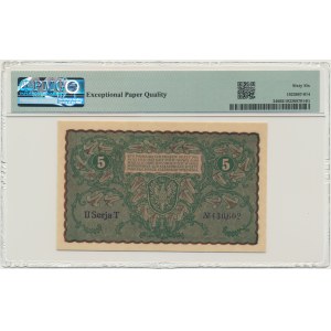 5 marks 1919 - II Series T - PMG 66 EPQ