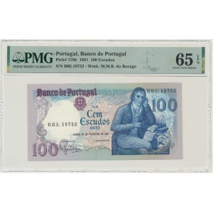 Portogallo, 100 escudos 1981 - PMG 65 EPQ