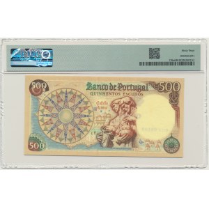 Portugalsko, 500 escudos 1966 - PMG 64
