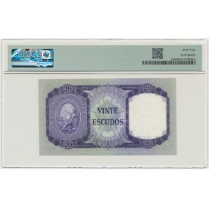 Portugal, 20 Escudos 1960 - PMG 64