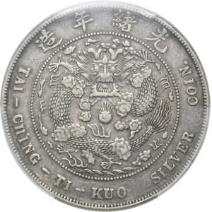 China, Guangxu, 1 Dollar undated (1908) - PCGS XF40