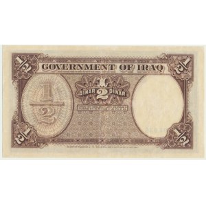 Iraq, 1/2 Dinar 1931 (1942)
