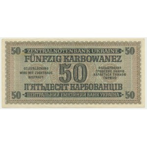 Ukraine, 50 Karbovanez 1942