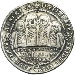 Germany, Duchy of Saxe-Weimar, Johann Ernst and Seven Brothers, Thaler Saalfeld 1609