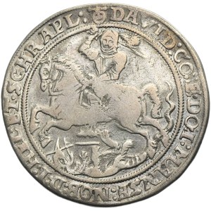 Germany, County of Mansfeld-Hinterort, David, Thaler Eisleben 1606 GM