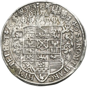 Germany, Electorate of Saxony, Johann Georg I, Thaler Dresden 1640