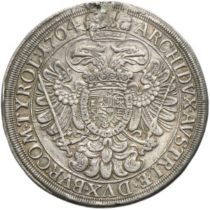 Austria, Leopold I, Thaler Wien 1704