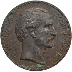 Medal Adam Count Potocki 1872