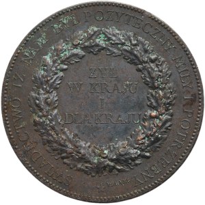 Medal Adam Count Potocki 1872