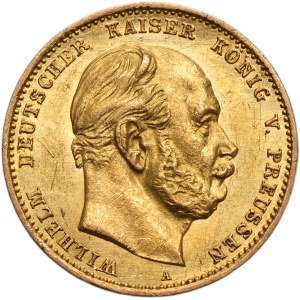 Germany, Kingdom of Prussia, Wilhelm I, 10 Mark Berlin 1880 A