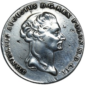 Poniatowski, Thaler 6 zloty Warsaw 1795