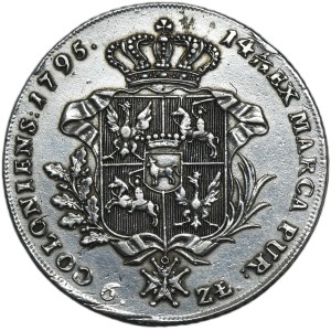 Poniatowski, Thaler 6 zloty Warsaw 1795