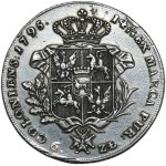Poniatowski, Thaler 6 zloty Warsaw 1795
