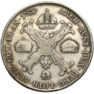 Österreichische Niederlande, Joseph II, Thaler Wien 1788 A