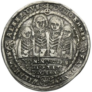 Germany, Duchy of Saxe-Weimar, Johann Ernst and His Seven Brothers, Thaler Saalfeld 1609