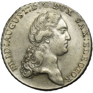 Germany, Electorate of Saxony, Friedrich August III, Thaler Dresden 1789 IEC