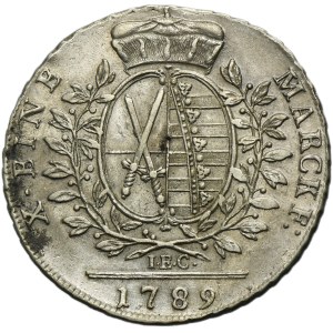 Germany, Electorate of Saxony, Friedrich August III, Thaler Dresden 1789 IEC