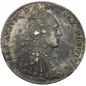 Germany, Saxony, Friedrich Augustus III, Thaler Dresden 1792 IEC