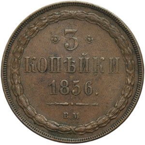 3 Kopeck Warsaw 1856 BM
