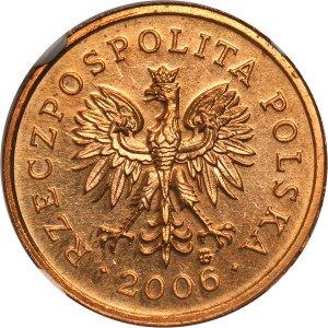 SAMPLE of Copper, 10 pennies 2006 - NGC MS64 RD