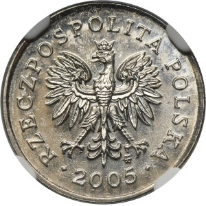 SAMPLE OF MILLION, 2 pennies 2005 - NGC MS64