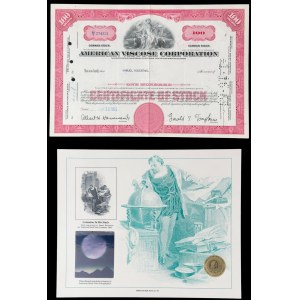American Bank Note Company gift card and American Viscose Corporation stock
