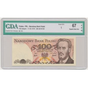 100 Gold 1976 - BN - GDA 67 EPQ