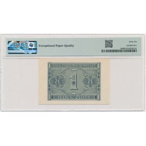 1 oro 1941 - AA - PMG 66 EPQ - serie ricercata