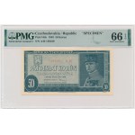 Czechoslovakia, 50 Korun 1948 - SPECIMEN - PMG 66 EPQ