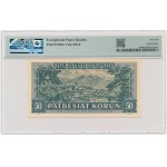 Czechoslovakia, 50 Korun 1948 - SPECIMEN - PMG 66 EPQ