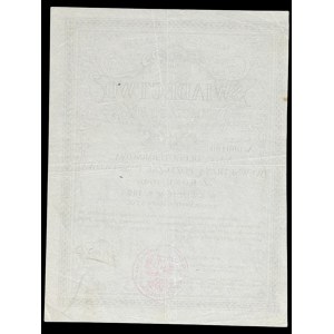 5% Long-term State Loan, temporary certificate 1920, 100 mkp