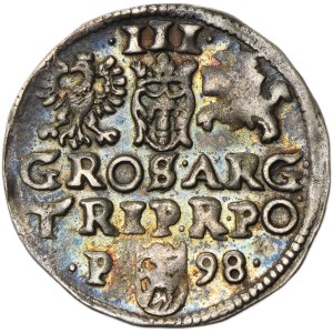 Sigismund III Vasa, 3 Groschen Posen 1598