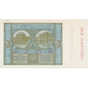 20 gold 1926 - MODEL - Ser.V -.