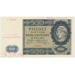 500 Gold 1940 - A 12... - Stamped London Counterfeit - RARE.