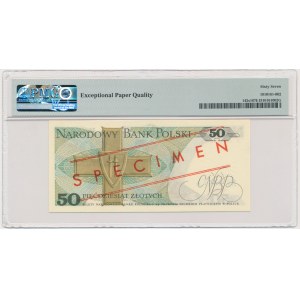50 złotych 1975 - WZÓR - A 0000000 - No.1347 - PMG 67 EPQ