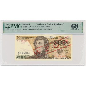 500 Gold 1979 - MODEL - AZ 0000000 - No.0540 - PMG 68 EPQ.