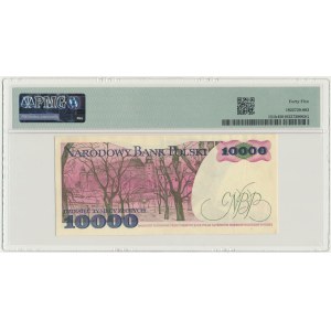 10,000 PLN 1988 - AA - PMG 45