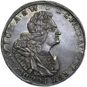 Augustus II the Strong, Thaler Dresden 1722 IGS