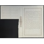 3% State Land Pension 1933 series I, bond of 100 zlotys