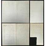 Myślenice Hat Factory S.A., 10 x 500 mkp 1921, Issue A, Ser. XI and 5 x 500 mkp 1922, Issue B, Ser. VII - set of 2 pcs.